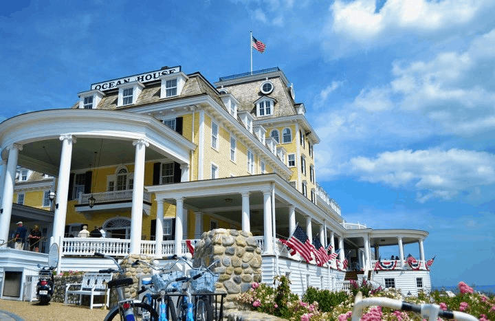 The iconic Ocean House Hotel in Watch Hill, RI