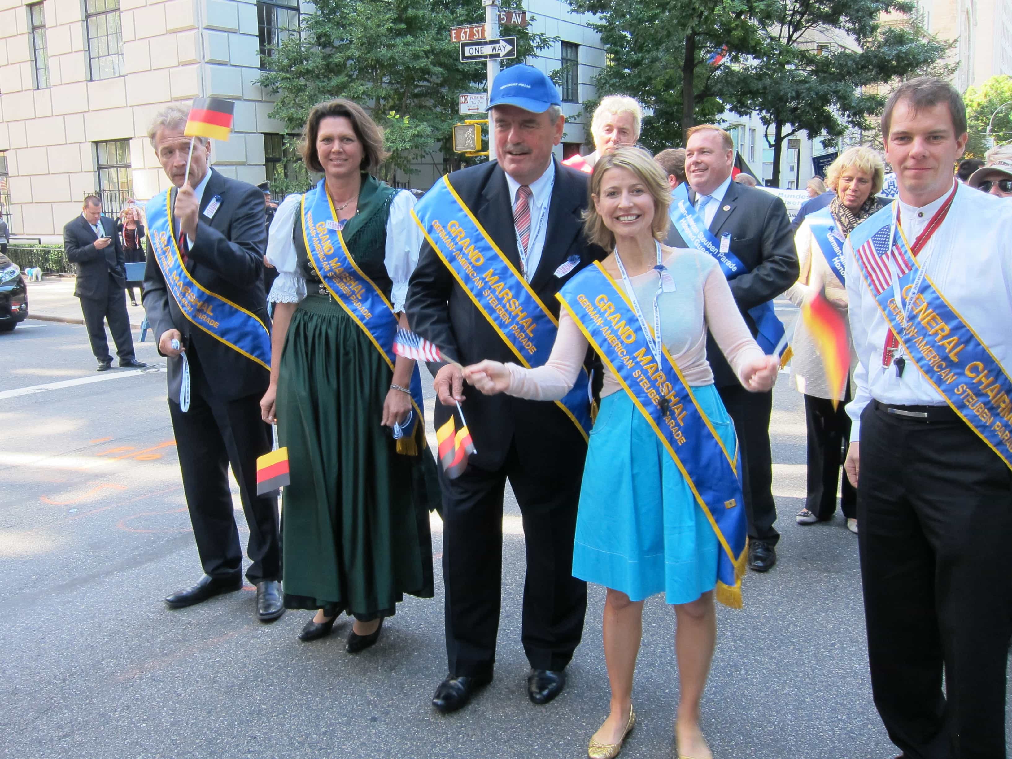 Samantha Brown German-American Parade, New York