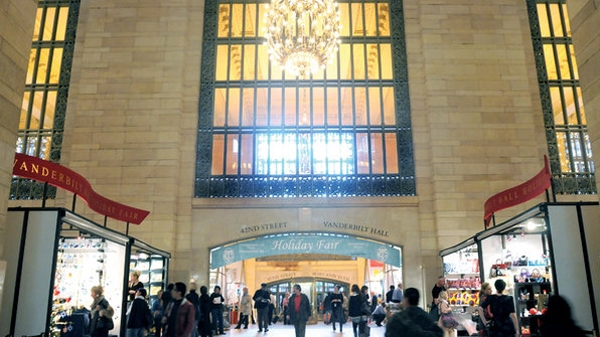 Holiday Fair at Grand Central Station New York