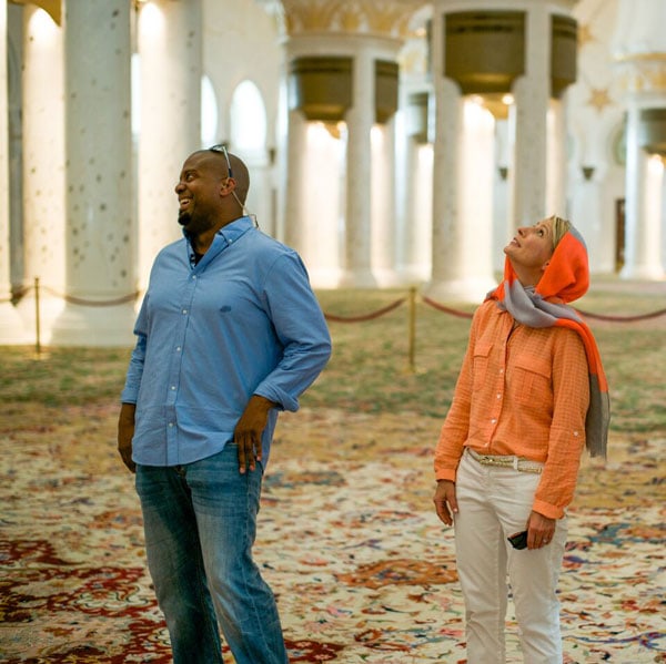 Samantha Brown - Grand Mosque Abu Dhabi