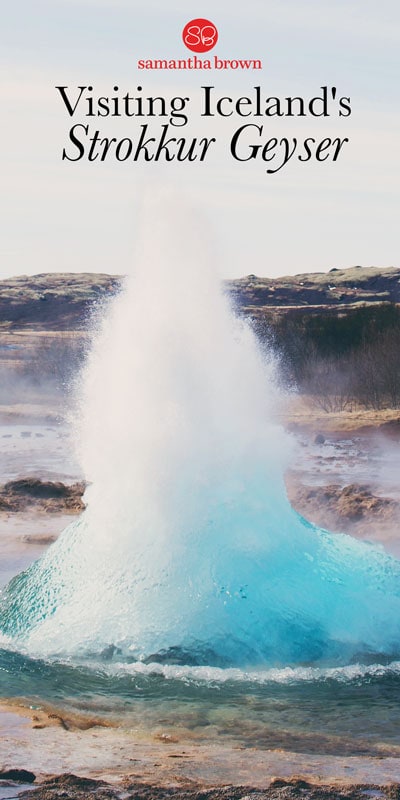 If you pay attention to travel trends, you know Iceland is white-hot. On my trip, I visited Iceland's Strokkur Geyser-- an absolute must-do!