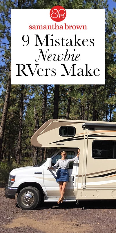 My husband and I rented an RV last summer. And boy oh boy, did we learn a lot. There’s no reason to be embarrassed if you do make mistakes. They are shared by literally EVERY seasoned RV’er out there. The good news? This community is more than happy to help out the “new kids on the block.”
