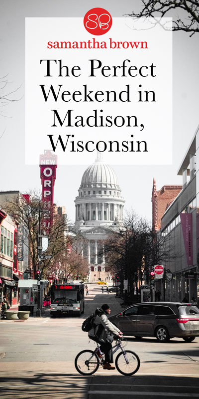 Known as one of the more raucous college towns in America, Madison, Wisconsin’s reputation as a party place precedes it. But there’s a lot more than beer and cheese curds going on in this isthmus town (let’s be honest: beer and curds are enough to get me there). Here’s how to have a fun weekend in Madison, Wisconsin.