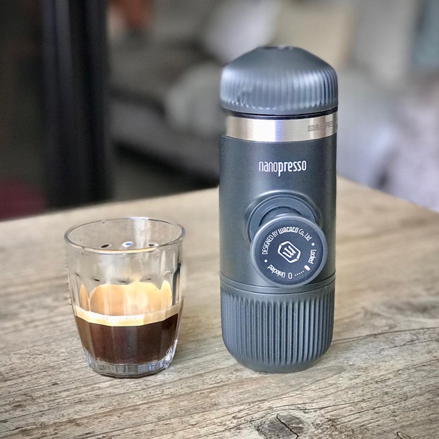 mini espresso machine holiday gifts for travelers