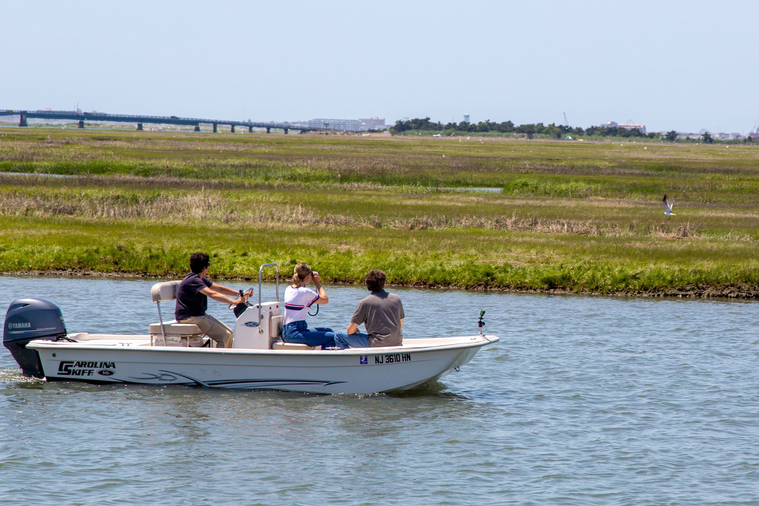 Samantha visits Salt Marshes at the Wetland Institute at the Jersey Shore | places to go outdoors