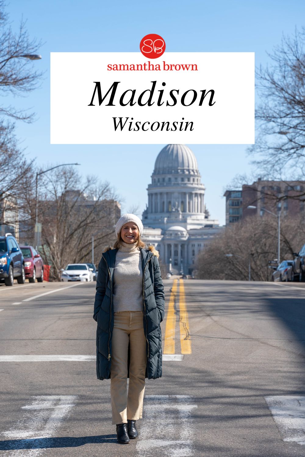 Exploring Madison, Wisconsin in the wintera
